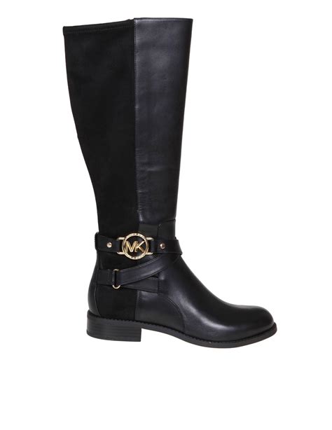 michael kors lucy leather boot|Michael kors leather boots + FREE SHIPPING .